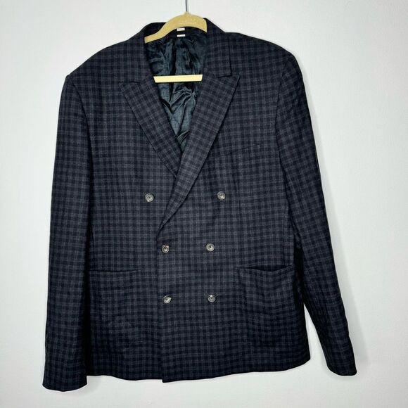 Hardy Amies checked blazer size 44R